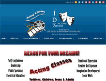 Tablet Screenshot of jdsactorsstudio.com